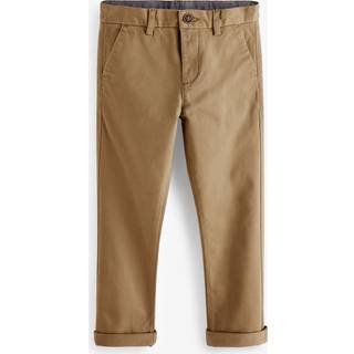 Next Neutral Regular Fit Stretch Chino Trousers (3-17yrs)