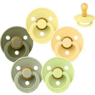 BIBS Rund Colour Sut - Sampak - 5 stk. - Str. 2 - Lovely Lime