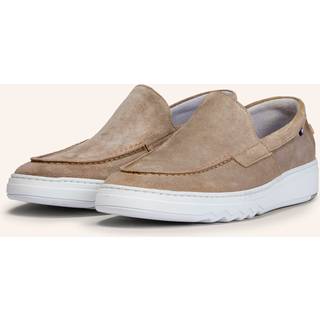 Floris van Bommel Herren Schuhe braun Velours