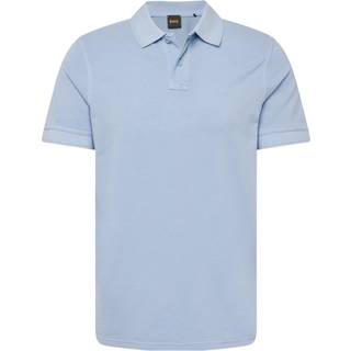 Poloshirt i bomuldspiqué med logoprint