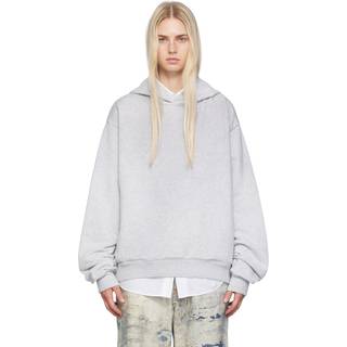Logo Hoodie XXS - Ljusgrå - XXS