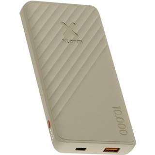 Xtorm Power Bank 10.000mAh 15W USB-C & USB-A Beige Powerbank - Beige - 10000 mAh