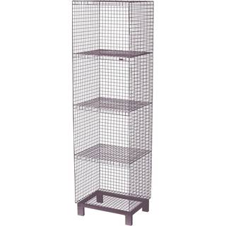 Kalager Slim Kabinet med ben - Pastel Violet