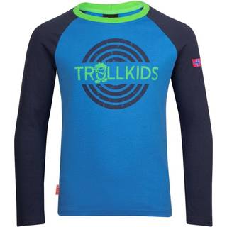 Trollkids Kid's Preikestolen Longsleeve Longsleeve Børn størrelse 164 farve blå