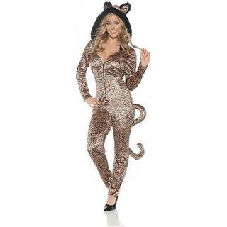 Leopard Kostüm Overall L