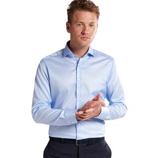 SLIM FIT Luxury Shirt in light blue plain