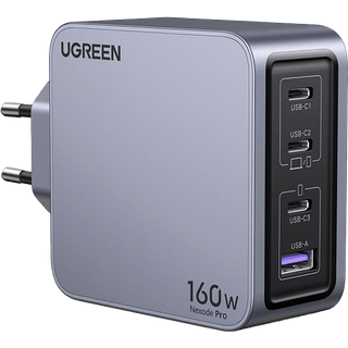 UGREEN 160W USB C-oplader Nexode X, PD 3.1 4-Port GaN-oplader