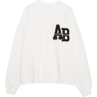 Anine Bing Miles Sweatshirts A-08-10074 Black (LARGE)
