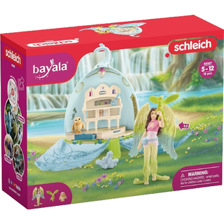 Schleich Bayala Mystisk bibliotek 42527 - legesæt med figur, dyr og tilbehør