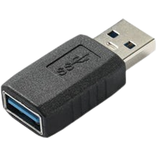 NÖRDIC USB-stik han til hun USB 3.1 type A-adapter Superspeed 5 Gbps USB-portudvidelse