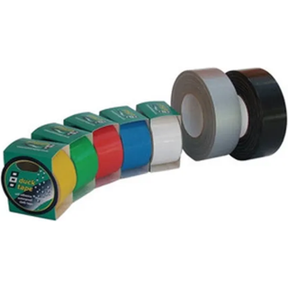 Gaffatape PSP Duck Tape, 50 mm x 5 meter, sort
