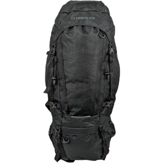Vandrerygsæk - Treklife Backpacker 65L - Sort