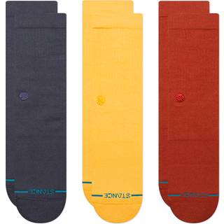 Stance Icon 3 Pack Strømper - M - navy