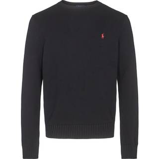 Polo Ralph Lauren Cotton Crew Neck Sweater Polo Black