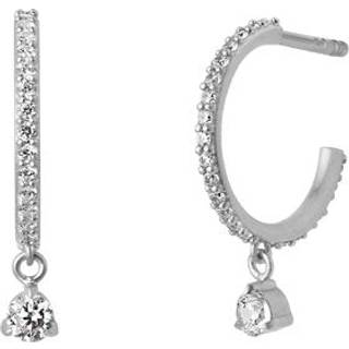 Sparkle sølv hoops fra byBiehl - 4-034A-R