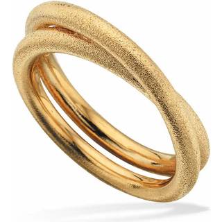Scrouples - Kraftig tråd ring i guldbelagt sølv - 721702