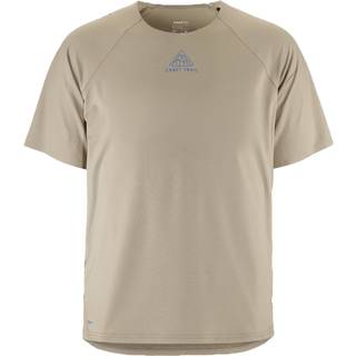 PRO Trail SS Tee M - Beige