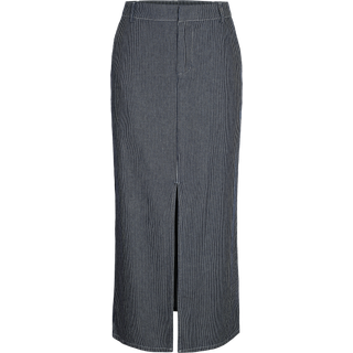 Noisy May Blink Dame Nederdel - Navy Blazer/White - L