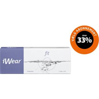 iWear Fit Astigmatism 20 stk. Toriske / Astigmatiske Endagslinser