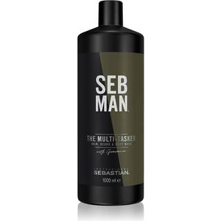 Sebastian Professional SEB MAN The Multi-tasker Shampoo til hår, skæg og krop 1000 ml - 1000 ml