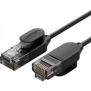 Ugreen Ethernet kabel Cat 6A 1m sort RJ45 (70332)