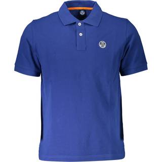 North Sails Blue Cotton Men Polo