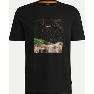 T-shirt i bomuldsjersey med sæsonens grafiske print