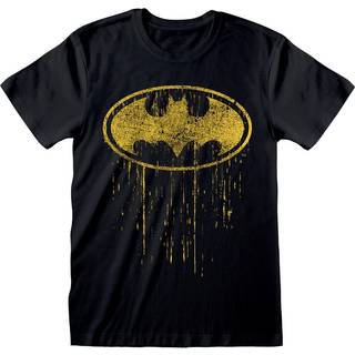 Batman T-Shirt Dripping Symbol Size M