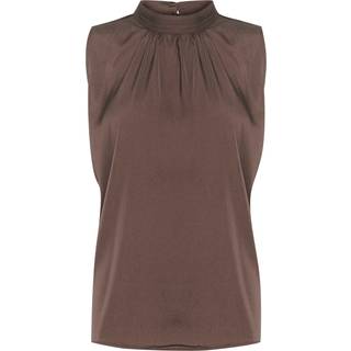 Saint Tropez AileenSZ Bluse - Brun - Str XS - Damer