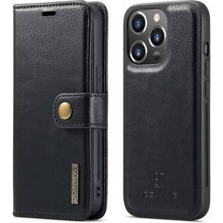 DG MING iPhone 14 Pro 2-i-1 Magnet Pungetui - Blå