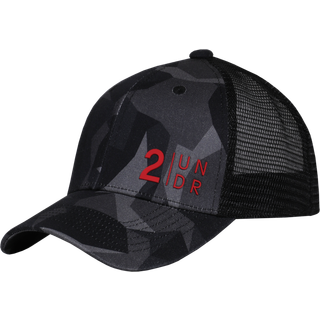 2UNDR Mesh Back Print Cap - Trucker Kasket, Justerbar, God Ventilation, Str. ONESIZE Herre