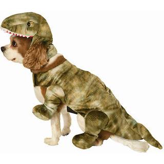 Forum Novelties 75257 Dinosaur Doggie Pet Costume Lille gr?n/brun pakke med 2