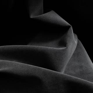 Decotique Stofprøve - Møbelbetræk Polyester Black Velvet - 10072631