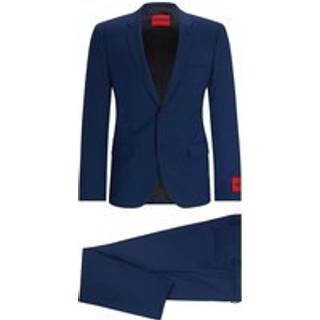 Jakkesæt med extra slim fit i en uldblanding