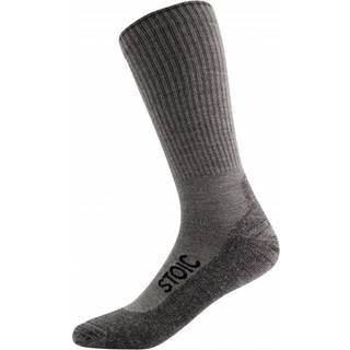Stoic Wool Silk Hiking Socks Vandresokker størrelse 36-38 farve grå