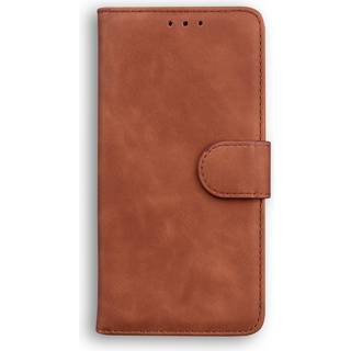 EIDERWOOD Google Pixel 5a Kunstlæder Flip Cover m. Pung - Brun