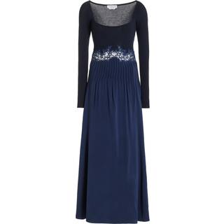 Gabriela Hearst Prior silk maxi dress - blue - M
