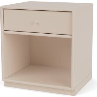 Montana DREAM sengebord med Sokkel - 168 Clay (8-12 ugers Levering) - Sokkel H3