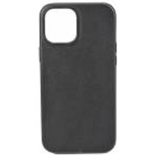 iPhone 12 Pro Max Læder cover - Sort