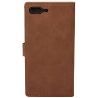 iPhone 7/8 Plus cover med kortholder - med Spænde Brun