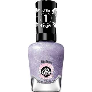 Sally Hansen Miracle Gel Pearls Pearl-Ple Langvarig gellignende formel ingen UV-lampes behov Purple neglelak
