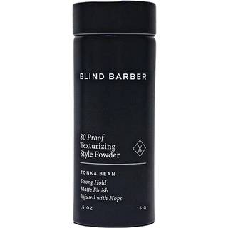Blind Barber 80 Proof Stexture Powder - Hårstylingpulver för män - Bygg viktlös volym - Medium -to -Stark HOLD MATTE Powder - Lätt att använda -