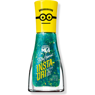 Sally Hansen Insta-Dri X Despicable Me Maxime Metallic Quick Dry Langtende stribefri skinne Metallisk blå neglelak