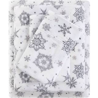 ?gte nord ved s?vnfilosofi bl?d og hyggelig mikro fleece ark s?t monterede ark dybt elastisk lomme passer op til 16 """" madras varm vinter senget?