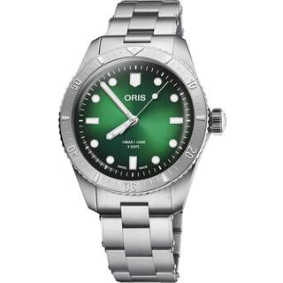 Oris Divers 65 Cal. 400 grøn med lænke 38mm