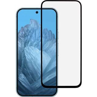 Google Pixel 9 / 9 Pro Full Fit Hærdet Glas - Skærmbeskyttelse - Sort Kant
