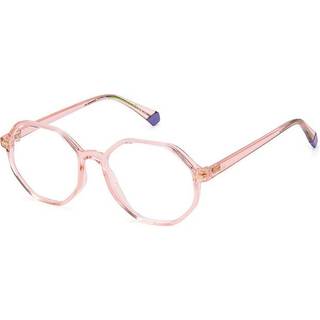 Polaroid PLD D433 35J 53 Briller Kvinder Lyserød - Transparent Pink - 53mm