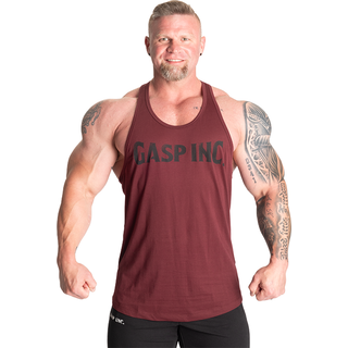 Essential T-Back Top Mørkerød