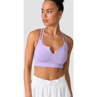 Ribbed Define Seamless Strappy Bra Lavender