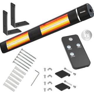 Infrarød varmelampe Solaris Horizon 3000W, aluminiumskabinet - sort